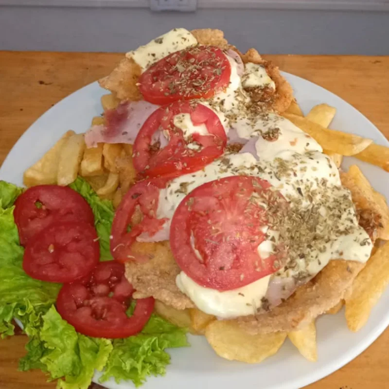 Milanesa napolitana