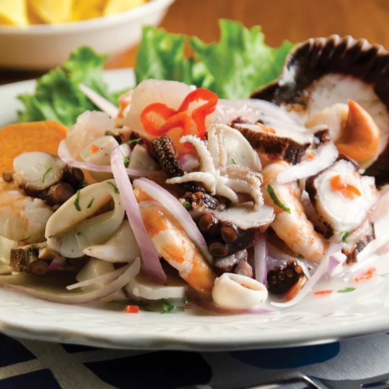 ceviche de mariscos