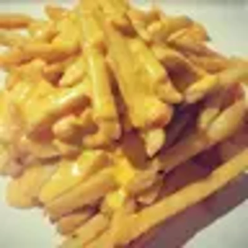 Papas con cheddar