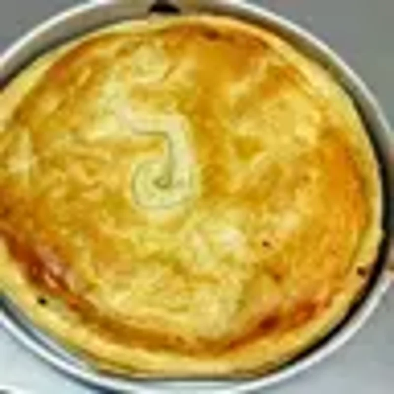Tarta de jamón y queso
